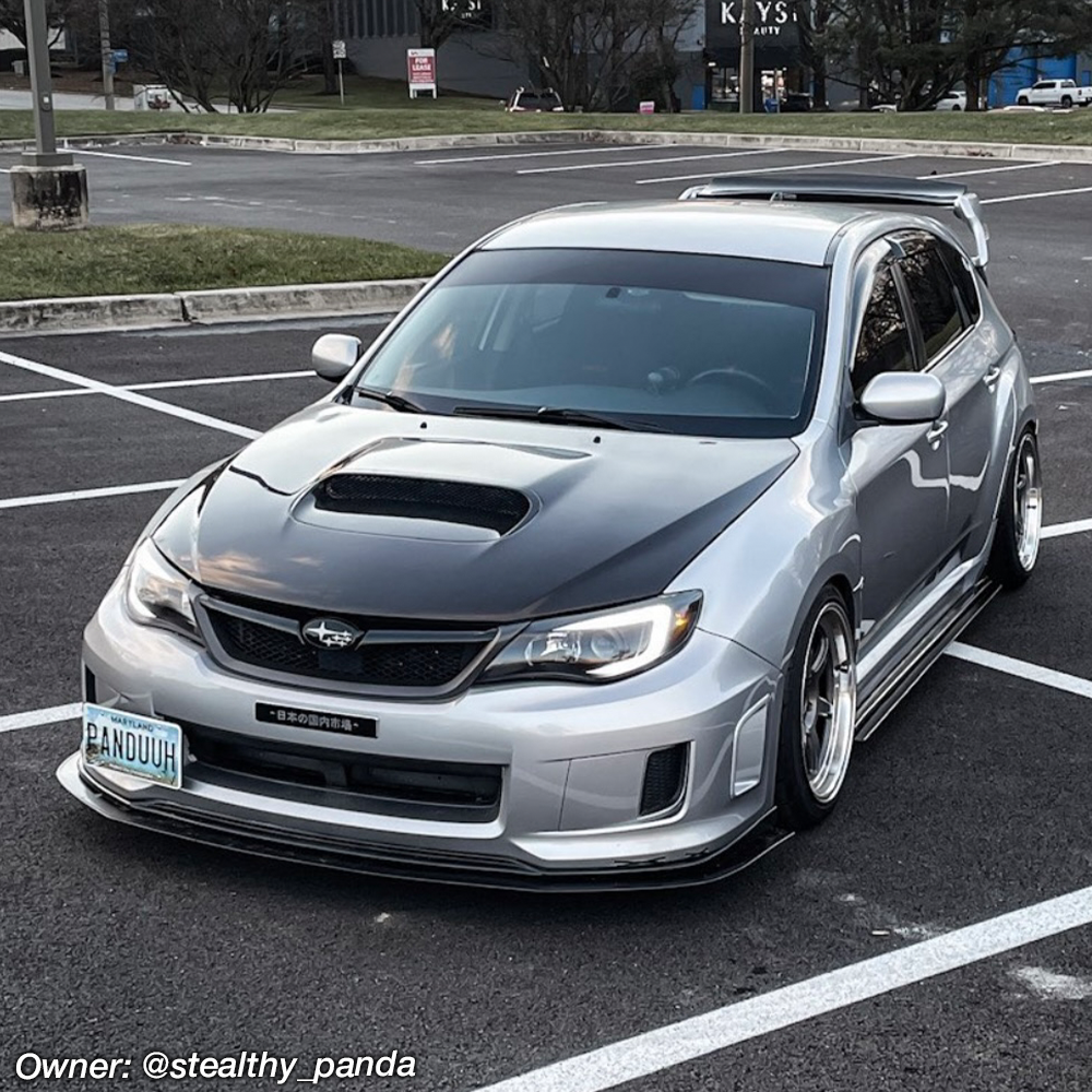 2013 wrx sti front splitter