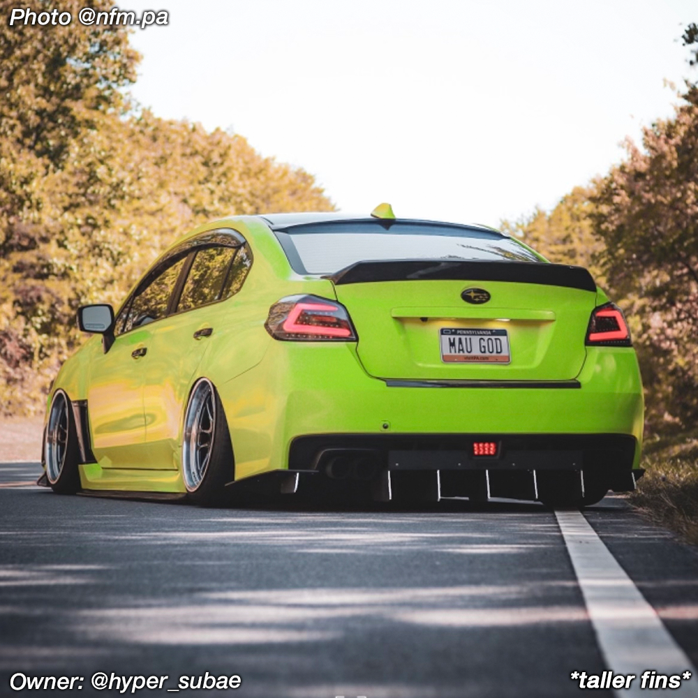 wrx rear diffuser