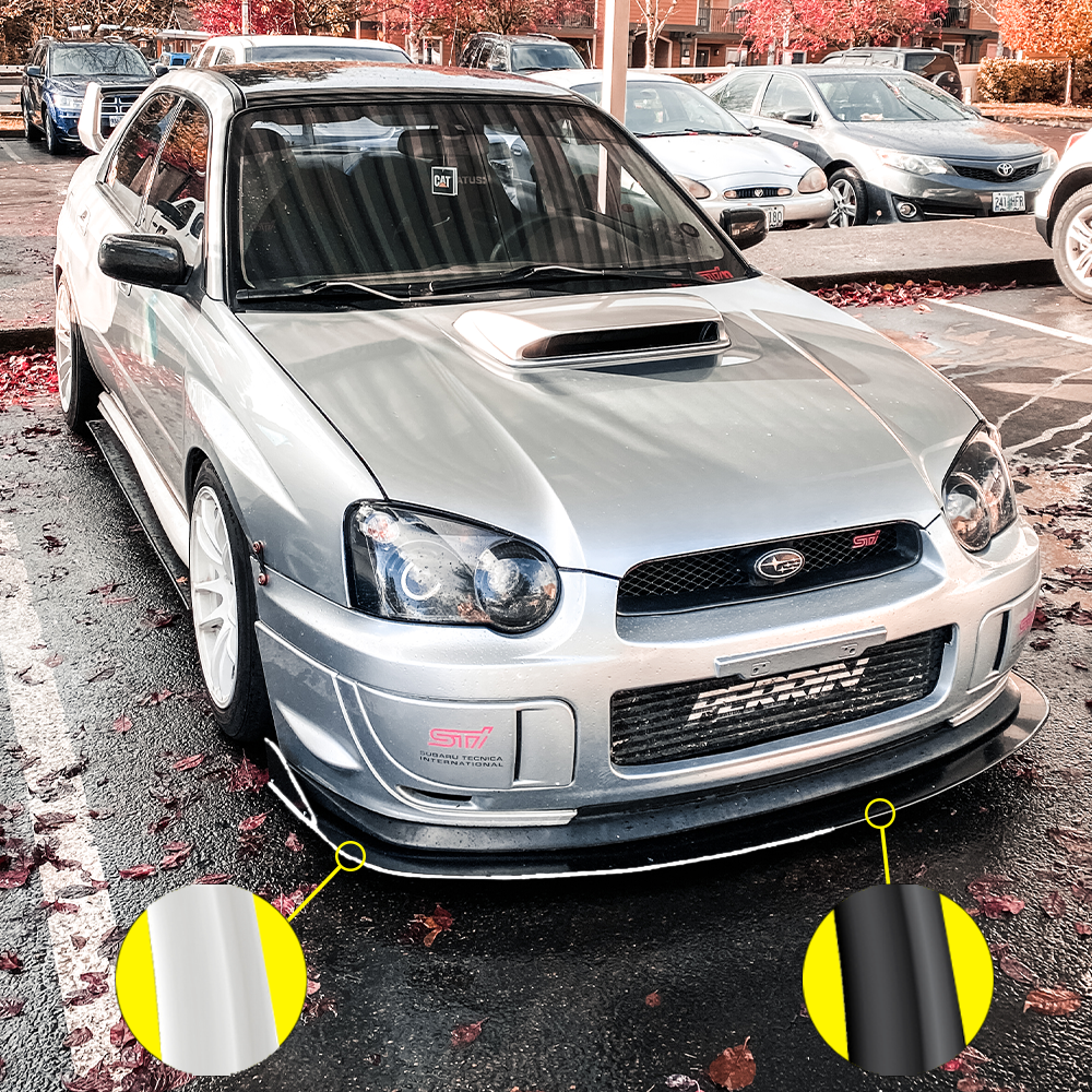 2005 wrx front splitter